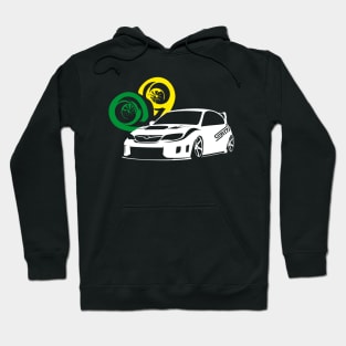 subaru impreza Hoodie